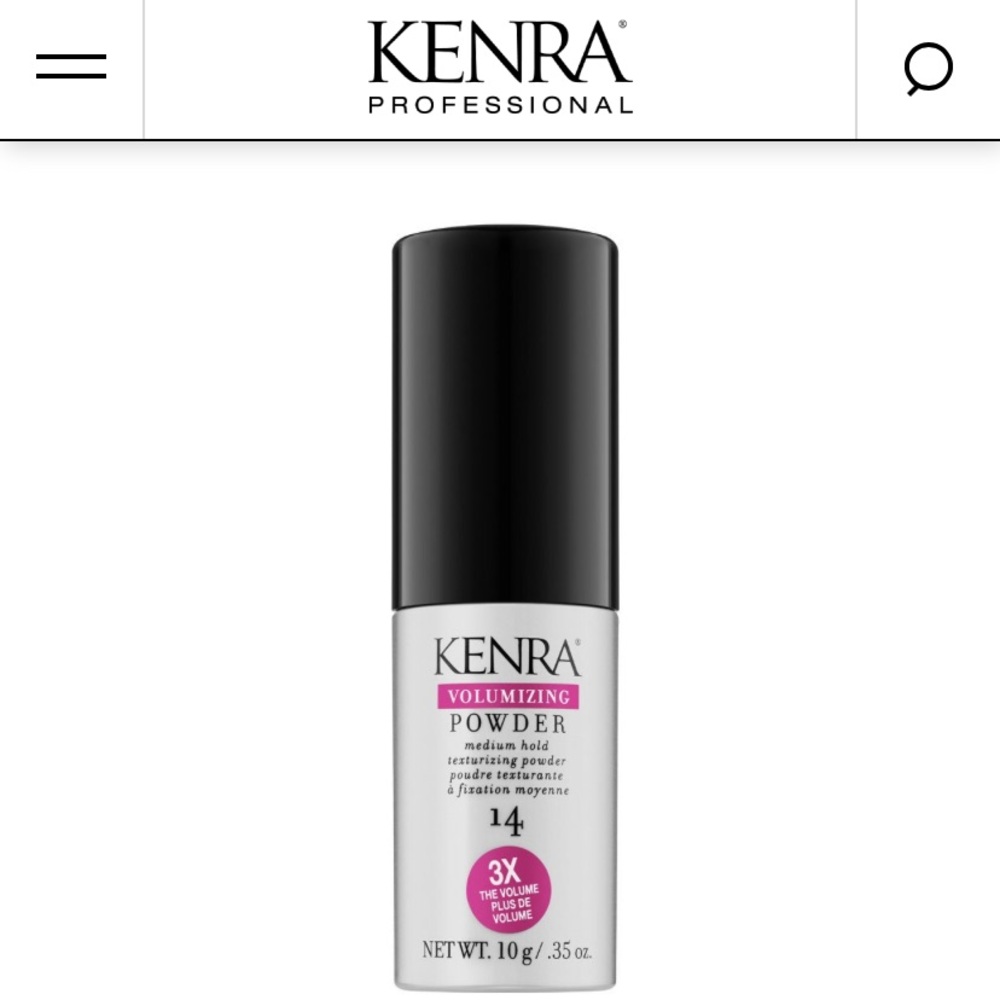 Kenra Volumizing Powder 14 | Medium Hold Texturizing Powder | 0.35oz